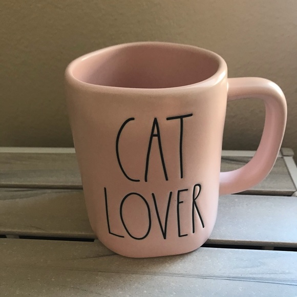 Sold ❌New Rae Dunn Cat Lover Coffee Mug Pink - Picture 6 of 6